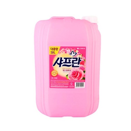 LG 샤프란 섬유유연제 20L 핑크센세이션